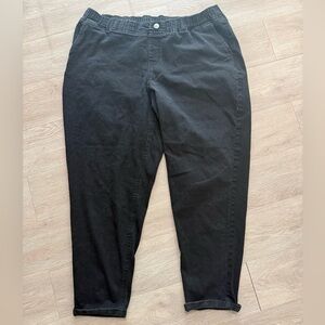 Washed Black 3XL Stretch Casual Pants